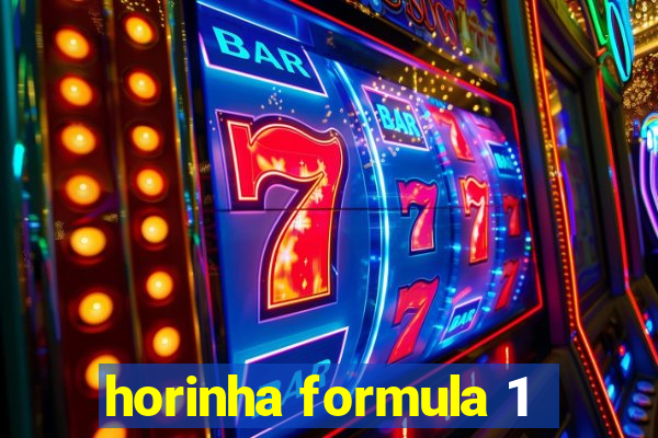 horinha formula 1